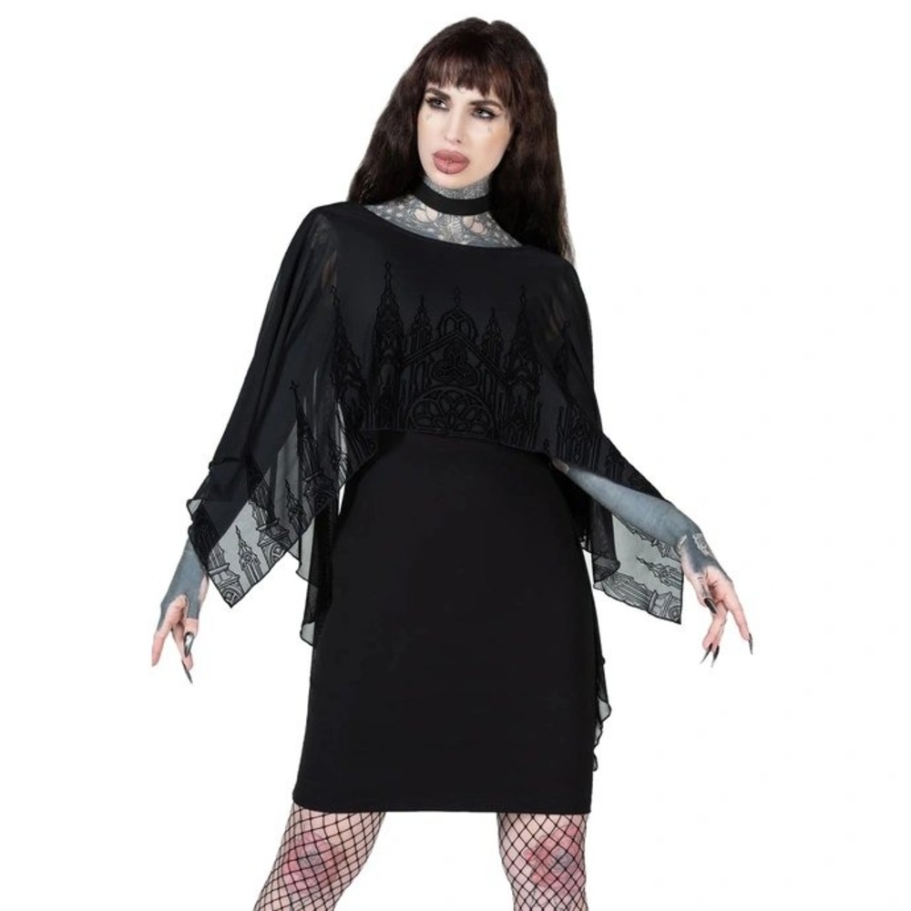 killstar smite me mini‎ backles dress